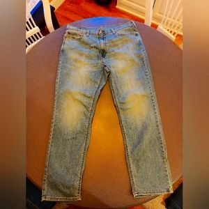 Levi’s Men’s 541 Red Tab Straight Leg Athletic Taper Blue Jeans Blue Sz 38 x 32